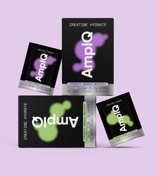 Creatine Monohydrate + Electrolytes Powder Bundle – Hydration & Recovery – 2 x 20 Sachets | AmpIQ