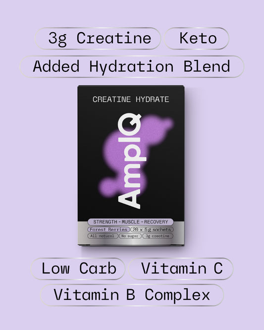 Creatine Sachets Australia | Creatine + Electrolytes | Forest Berries | AmpIQ